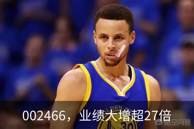 002466，业绩大增超27倍
